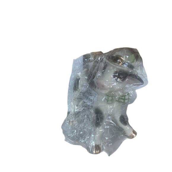 Lenox Irish Calf Figurine Porcelain Handcrafted & Gold Accented New in Box COA - Picture 5 of 6